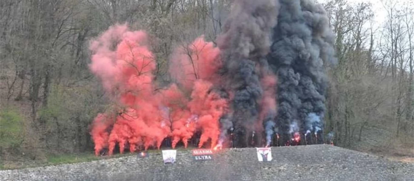 Οπαδοί στη Ρουμανία αλυσοδέθηκαν σε δέντρα για να παρακολουθήσουν αγώνα! (φώτο)